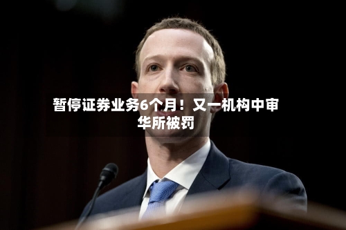 暂停证券业务6个月！又一机构中审华所被罚