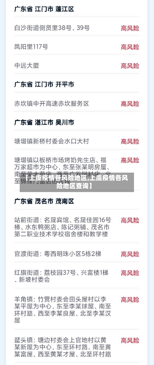 【上虞疫情各风险地区,上虞疫情各风险地区查询】-第2张图片