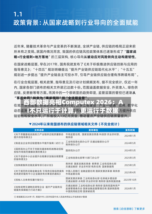 西部数据亮相Computex 2026：AI不只运行于计算，更运行于数据-第2张图片