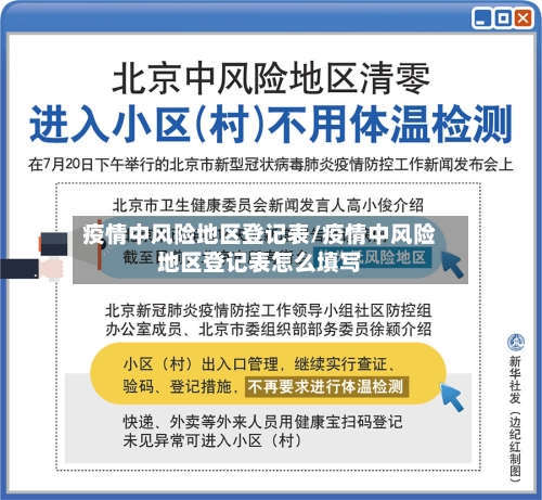 疫情中风险地区登记表/疫情中风险地区登记表怎么填写-第3张图片