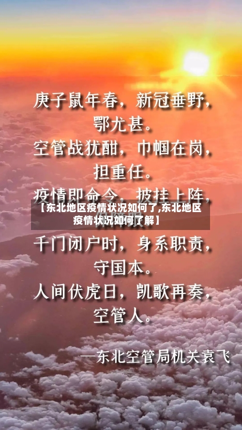 【东北地区疫情状况如何了,东北地区疫情状况如何了解】