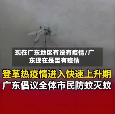 现在广东地区有没有疫情/广东现在是否有疫情-第2张图片