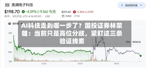 AI科技走到哪一步了？国投证券林荣雄：当前只是高位分歧，紧盯这三条验证线索-第2张图片