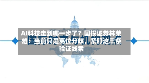 AI科技走到哪一步了？国投证券林荣雄：当前只是高位分歧，紧盯这三条验证线索