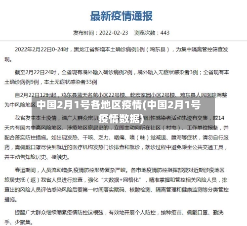 中国2月1号各地区疫情(中国2月1号疫情数据)