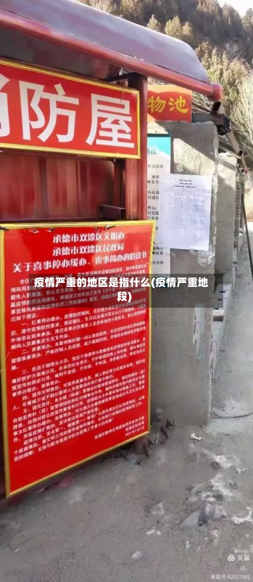 疫情严重的地区是指什么(疫情严重地段)